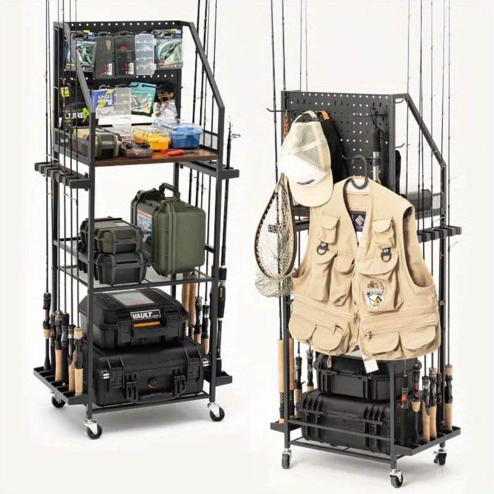 Fishing Rod Case - Fishing Rod Holders for Garage Fishing