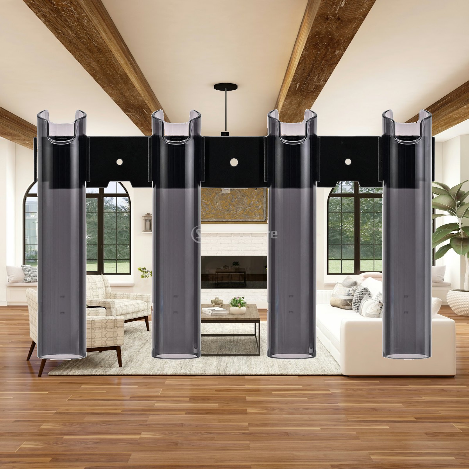 Fishing Rod Rack - Triple Tube Fishing Rod Holder Stainless