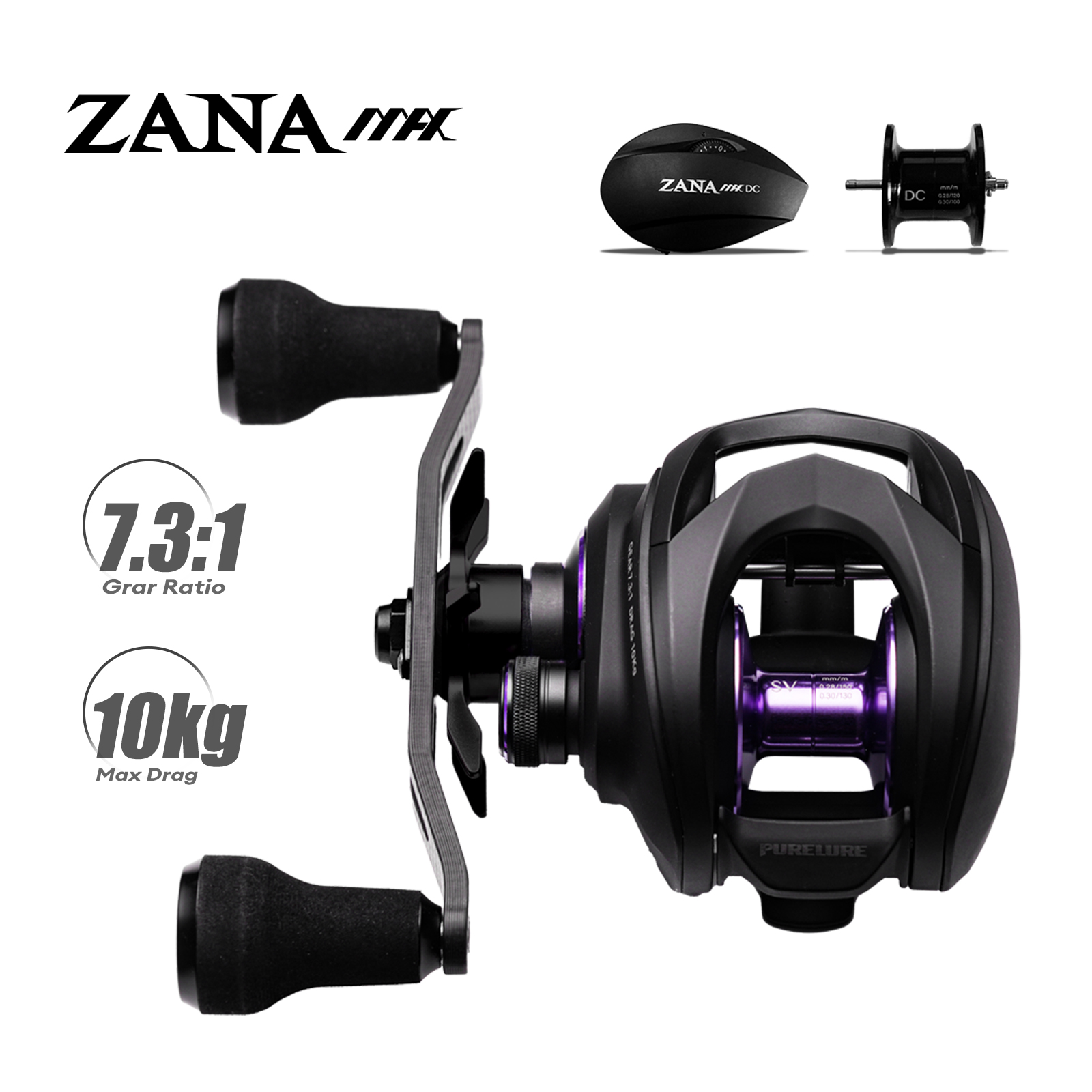 PURELURE ZANA MAX 10KG SV+DC D - Kastking Reel Zephyr 评论和价格
