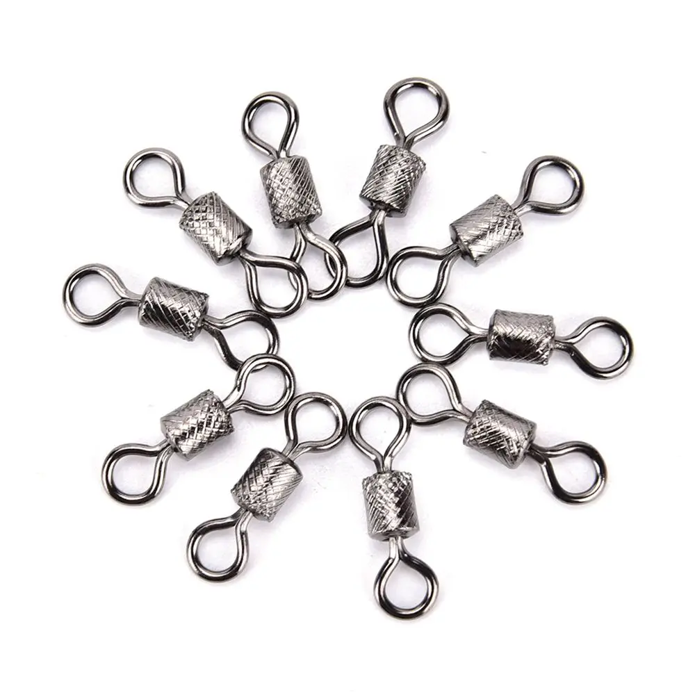 100pcs/box Fishing Swivel 1#-1 - Fishing Rod Case 评论和价格