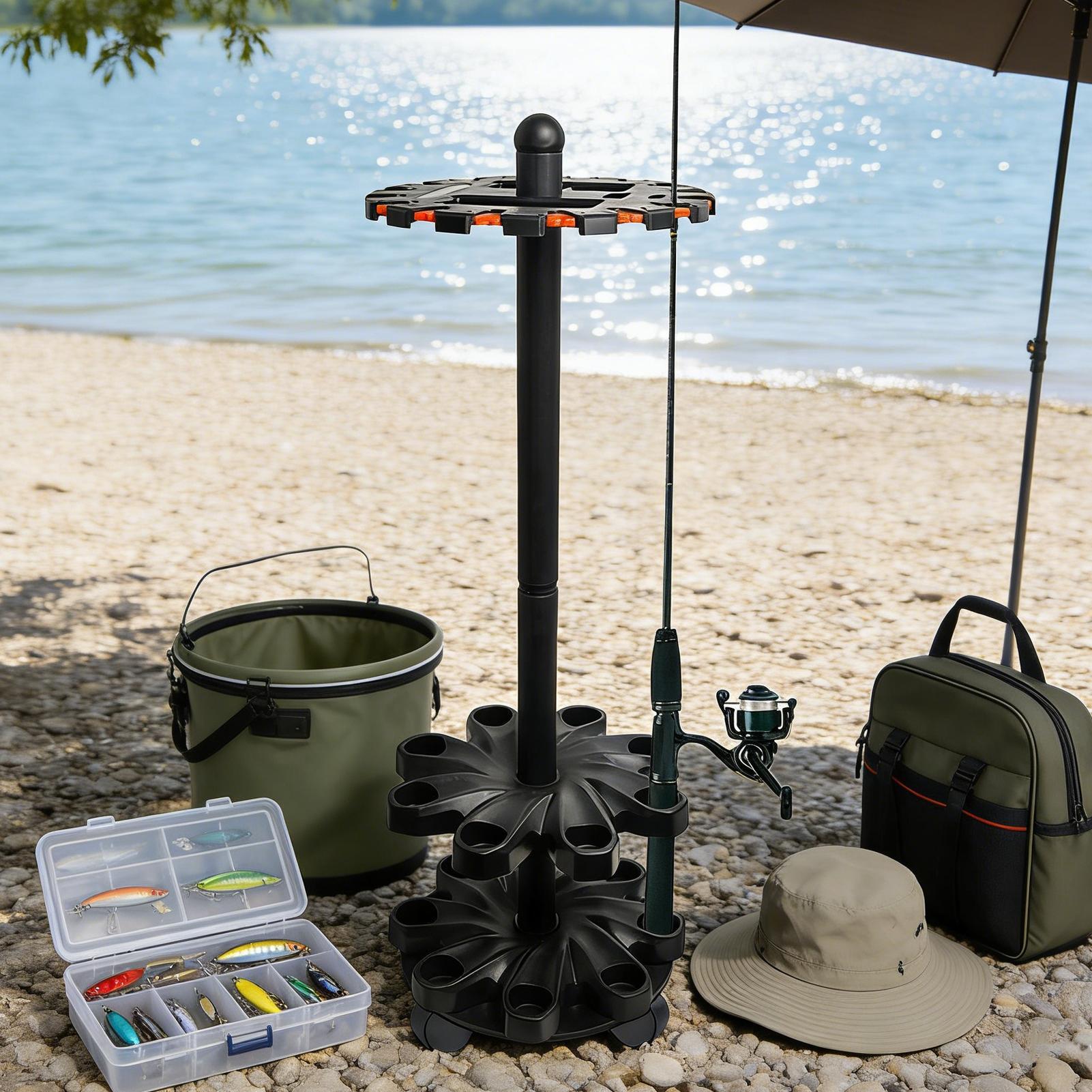 Fishing Rod Racks Angling Pole - Fishing Rod Travel 评论和价格