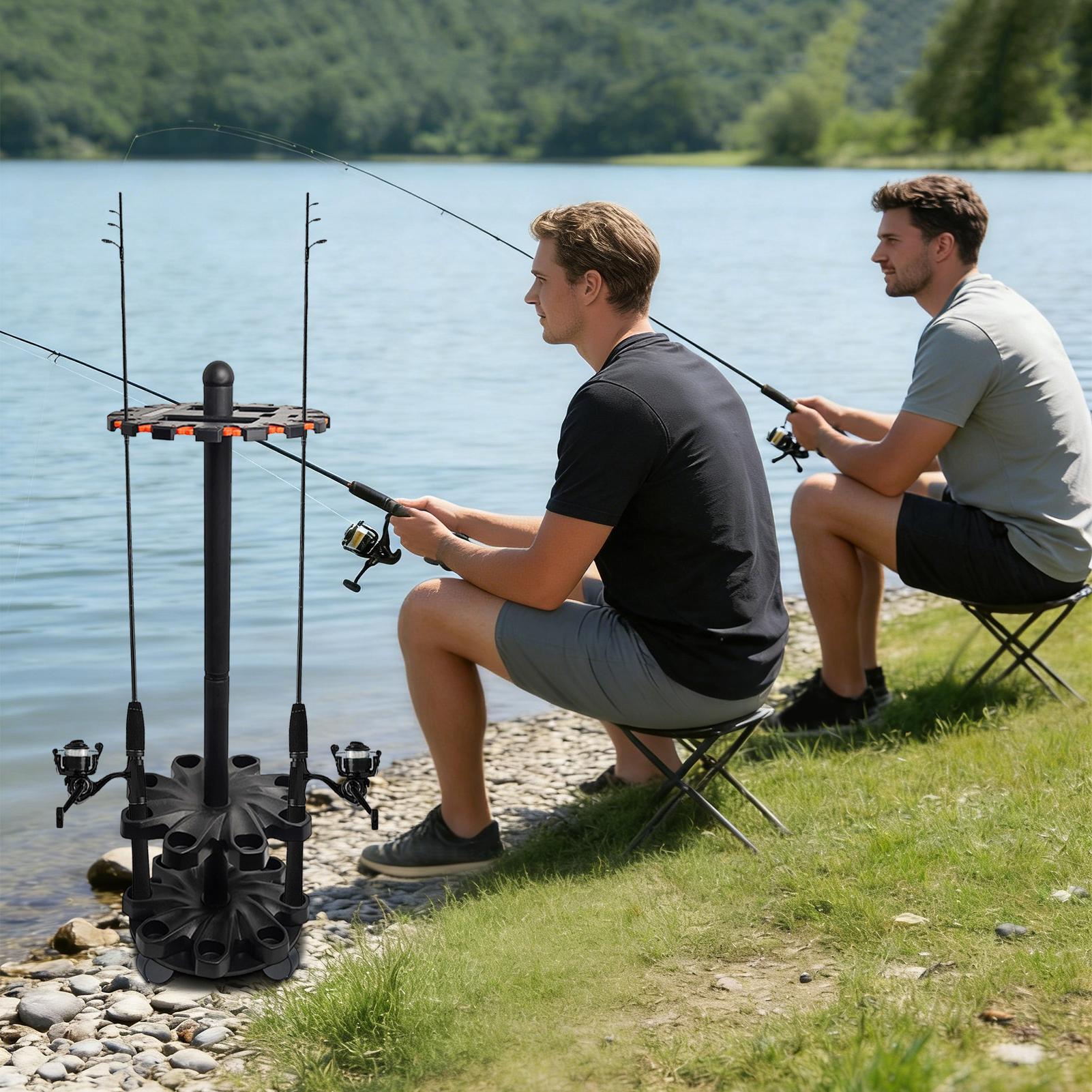 Fishing Rod Racks Angling Pole - Fishing Rod Travel 评论和价格