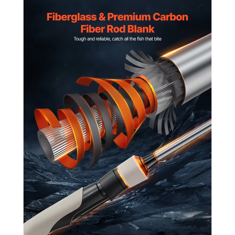 Carbon Fiber Bass Fishing Pole - Fishing Rod Carbon Fiber 评论和价格