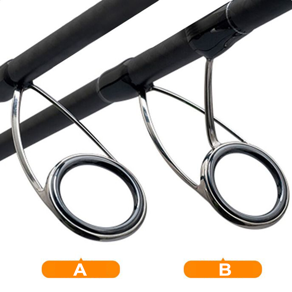 9 Pcs Fishing Rod  Guide Ceram - Fishing Rod Guide Replacement 评论和价格