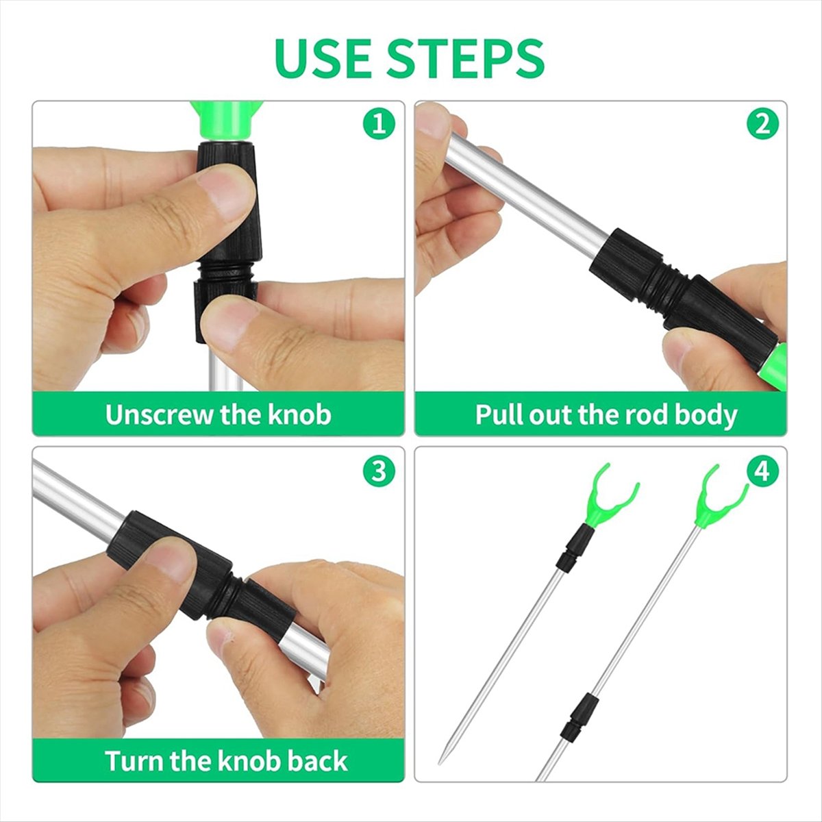 [MEGAL SALE]Fishing Rod Holder - Fishing Rod Telescopic 评论和价格