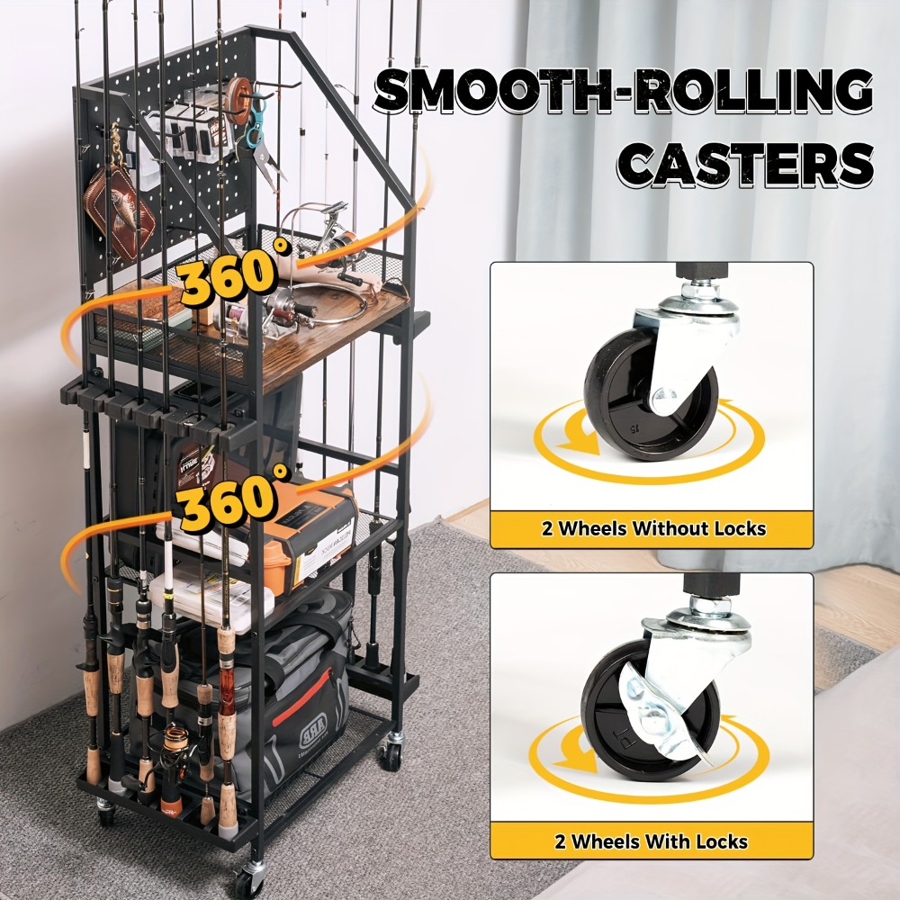 Fishing Rod Holders for Garage - Fishing Rod Case 评论和价格